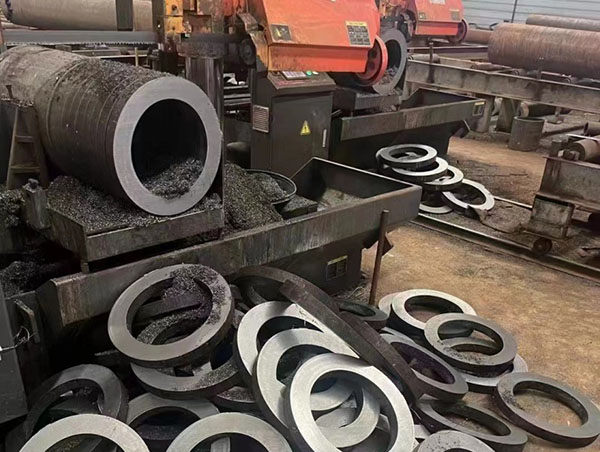 金州20G无缝钢管切割